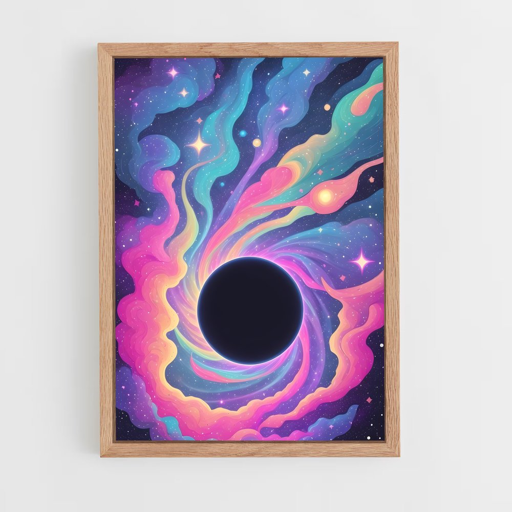 Poster magnifique art spatial (vue 4)